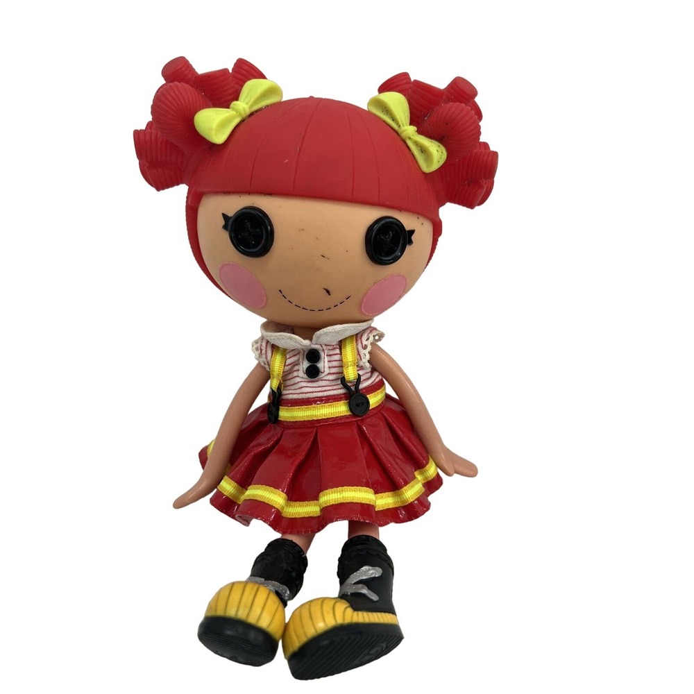Lalaloopsy Ember Flicker Flame Full Size Doll Flame Red Hair Fire Fighter 05-04